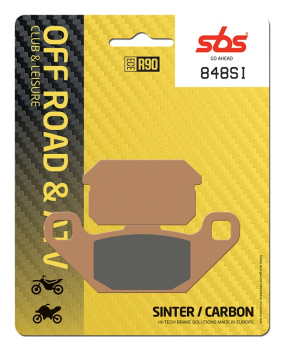 SBS - placute frana 848SI - Offroad & ATV [Sinter / Carbon] [1]