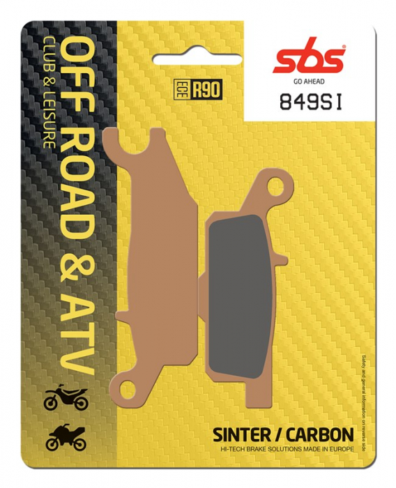 SBS - placute frana 849SI - Offroad & ATV [Sinter / Carbon] [1]