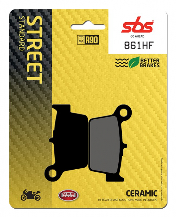 SBS - placute frana 861HF - Street [Ceramic] [1]