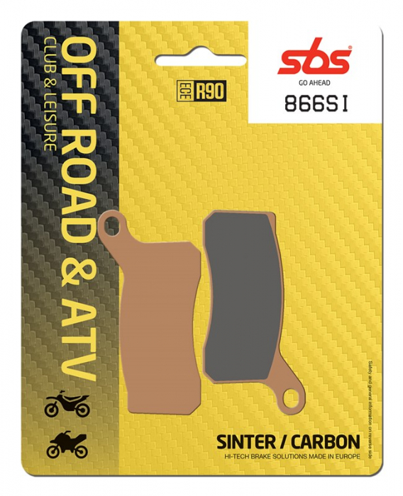 SBS - placute frana 866SI - Offroad & ATV [Sinter / Carbon] [1]