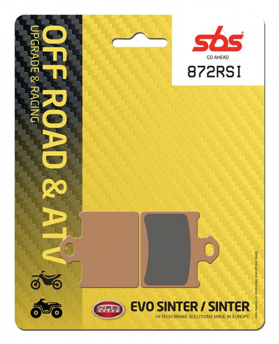 SBS - placute frana 872RSI - Offroad & ATV [Evo Sinter / Sinter] [1]