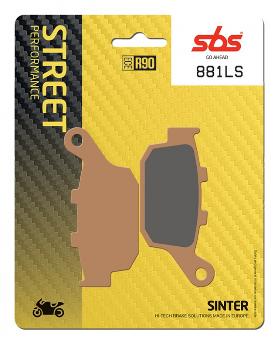 SBS - placute frana 881LS - Street [Sinter] [1]
