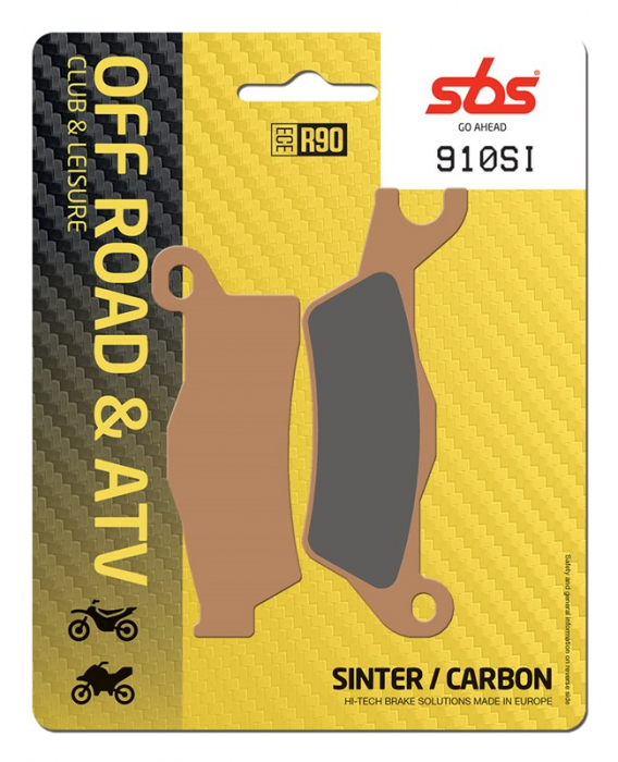 SBS - placute frana 910SI - Offroad & ATV [Sinter / Carbon] [1]
