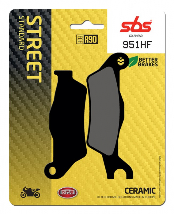 SBS - placute frana 951HF - Street [Ceramic] [1]