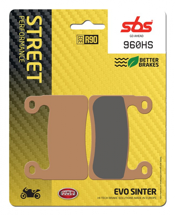 SBS - placute frana 960HS - Street [Sinter] [1]