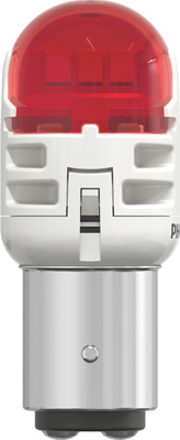 Set 2 Becuri Auxiliare Cu Led 12V P21/5W Ultinon Pro6000Si Red Philips [4]