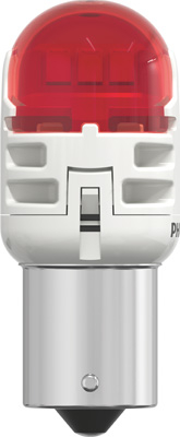 Set 2 Becuri Auxiliare Cu Led 12V P21W Ultinon Pro6000Si Red Philips [4]