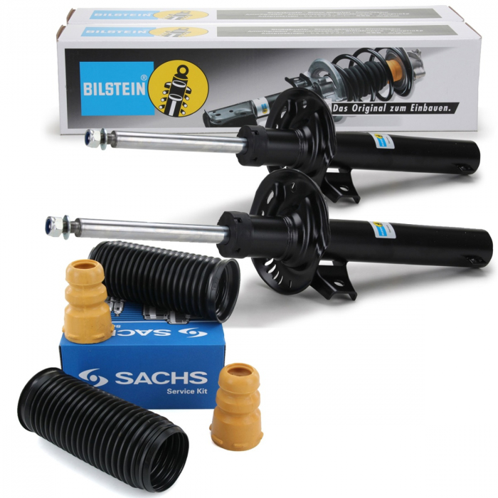 Set 2 Buc Amortizoare Fata Bilstein + Kit Protectie Praf Sachs Skoda Yeti 5L 2009-2017 2 X 22-183712 + 900 104 [1]