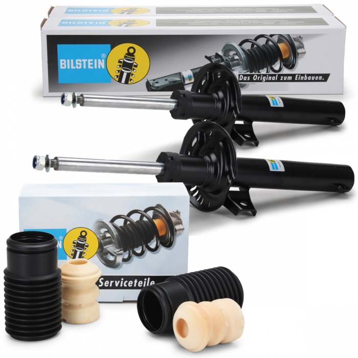 Set 2 Buc Amortizoare Fata + Kit Protectie Praf Bilstein Skoda Yeti 5L 2009-2017 2 X 22-183712 + 11-101321 [1]