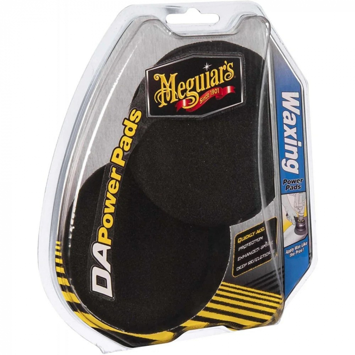 Set 2 Buc Burete Fin Ceruire Meguiar's DA Waxing Power Pads 101MM G3509INTMG [1]