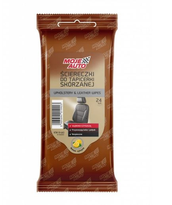 Set 24 de servetele pentru curatat pielea Moje Auto [1]