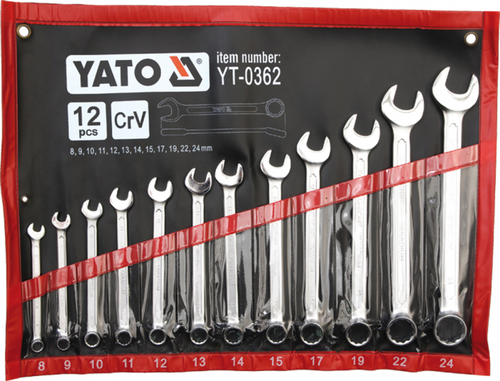 Set Chei Combinate Satinate 8-24Mm, 12 Buc [1]