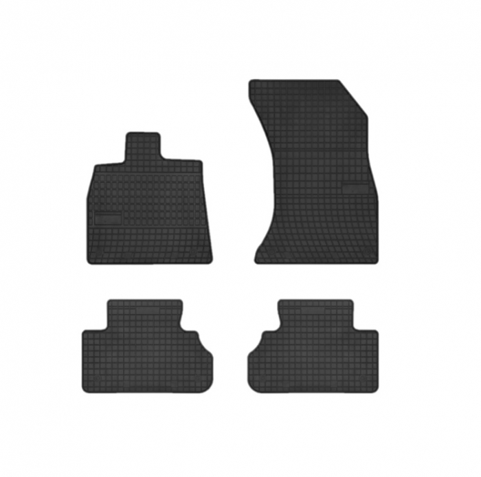 Set covorase auto din cauciuc  Audi Q5 2 2017-  prezent, presuri FROGUM, Negru [1]