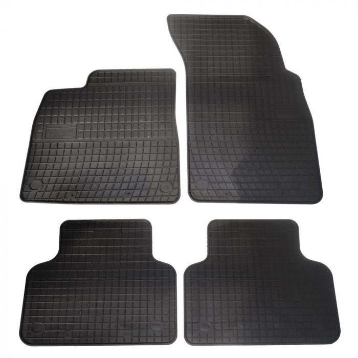 Set covorase auto din cauciuc Audi Q7 2015-, presuri FROGUM, negre, 4 buc [1]