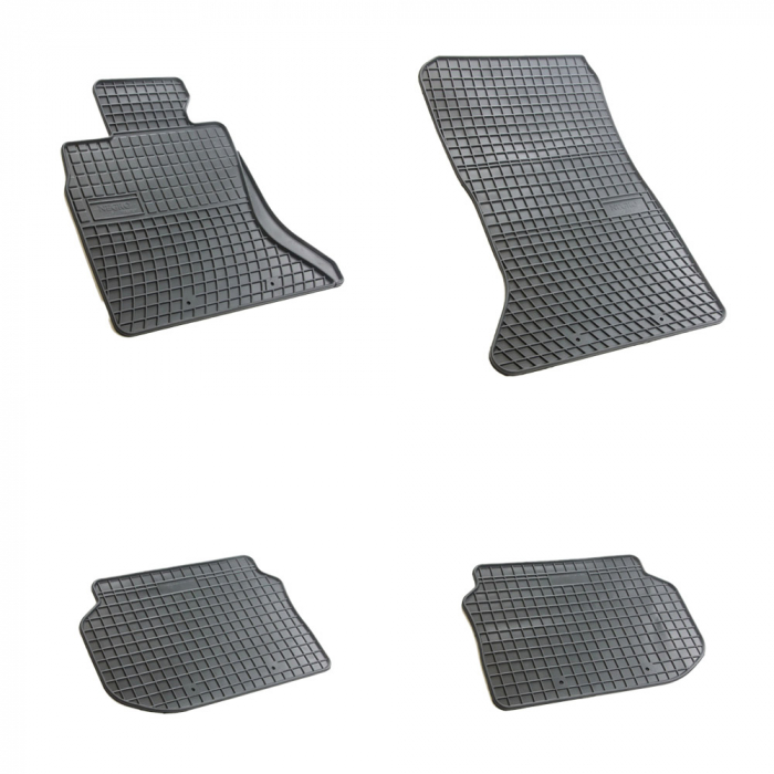 Set covorase auto din cauciuc Bmw Seria 5 F10 F11 2010-2013, presuri FROGUM, negre, 4 buc. [2]