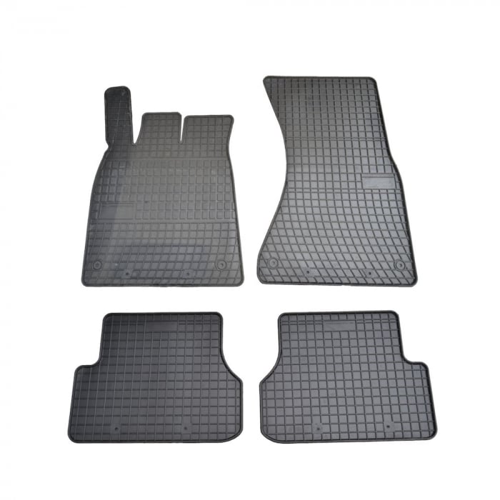 Set covorase auto din cauciuc Bmw X3 E83 2003-2010, presuri FROGUM, negre, 4 buc. [1]