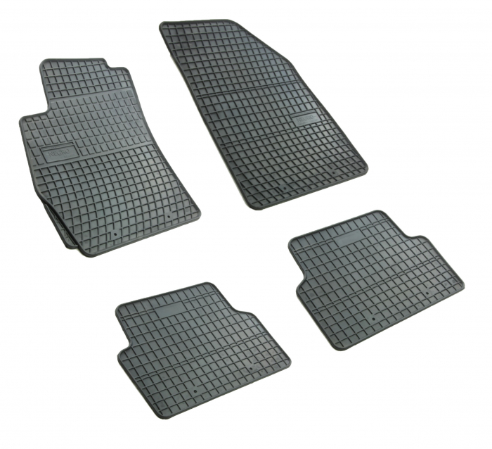 Set covorase auto din cauciuc Chevrolet Aveo T300 2011-2016, presuri FROGUM, negre, 4 buc. [2]