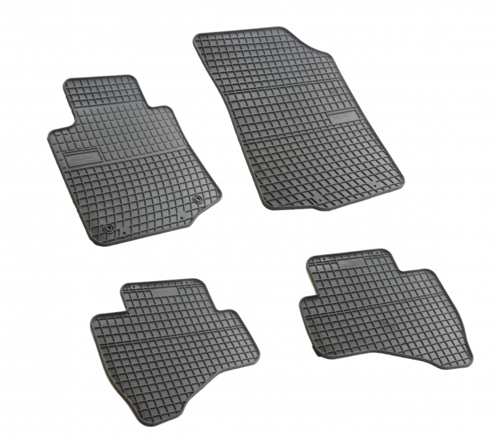 Set covorase auto din cauciuc Citroen C1, Peugeot 107, Toyota Aygo 2005-2014, presuri FROGUM, negre, 4 buc. [2]