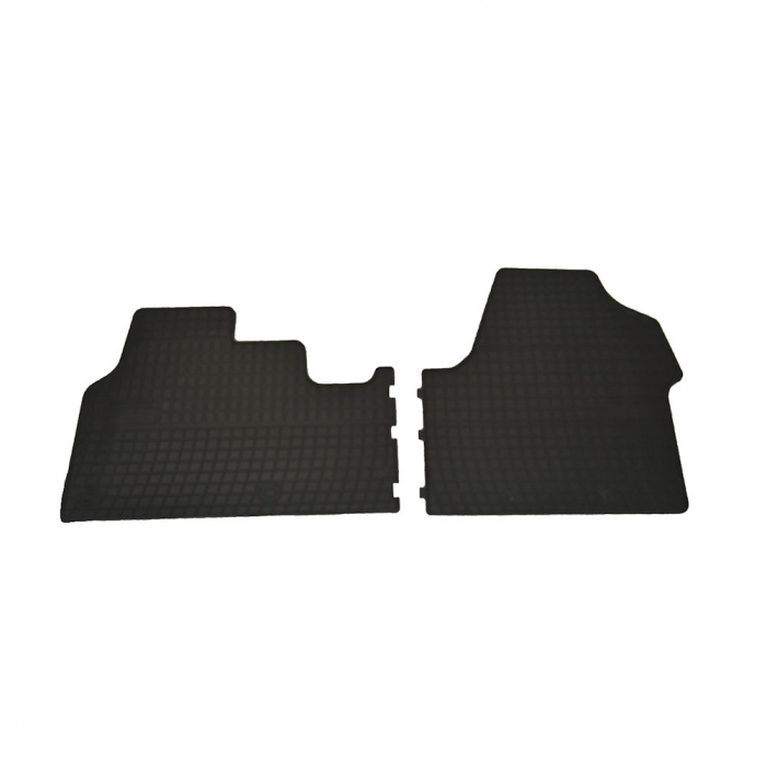Set covorase auto din cauciuc Citroen Jumpy 3 din 2016-, Fiat Scudo 3 din 2016-, Peugeot Expert 3 2016-, Opel Vivaro C 2019- culoare Negru, presuri FROGUM, 4 buc. [2]