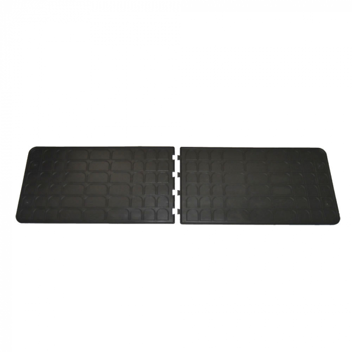 Set covorase auto din cauciuc Flexmat Universale culoare Negru, presuri FROGUM, 2 buc., covorase pasaj spate 39.2 X 73.5 cm [2]