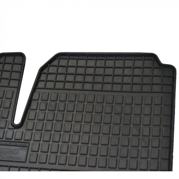 Set covorase auto din cauciuc Ford Galaxy 1995-2006 Seat Alhambra 1995-2010 VW Sharan 1996-2010  fata, presuri FROGUM, negre, 2 buc. [2]