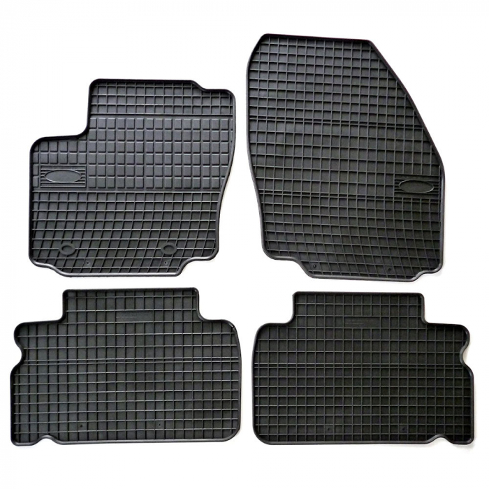 Set covorase auto din cauciuc Ford S-Max 2 2015-, presuri FROGUM, negre, 4 buc. [1]