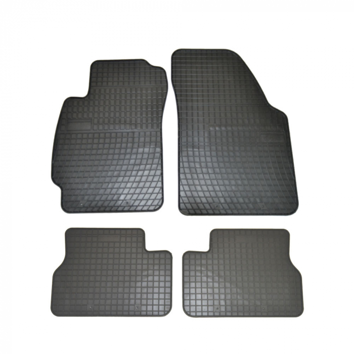 Set covorase auto din cauciuc Honda HRV 1 3usi 1999-2006 culoare Negru, presuri FROGUM, 4 buc. [2]