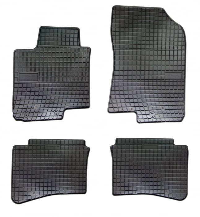 Set covorase auto din cauciuc Hyundai I20 II, III 2014-, presuri FROGUM, negre, 4 buc. [2]