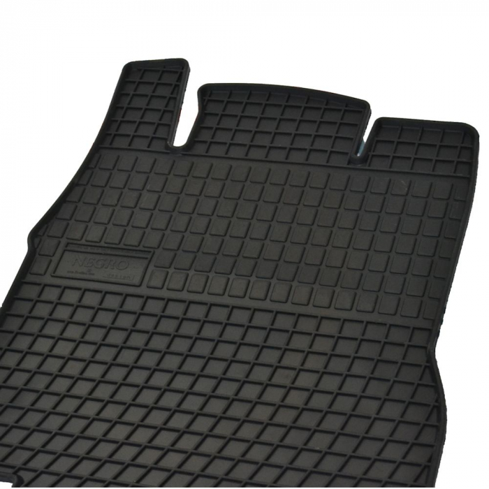Set covorase auto din cauciuc Mercedes Clasa A W168 1997-2004, presuri FROGUM, negre, 4 buc. [2]