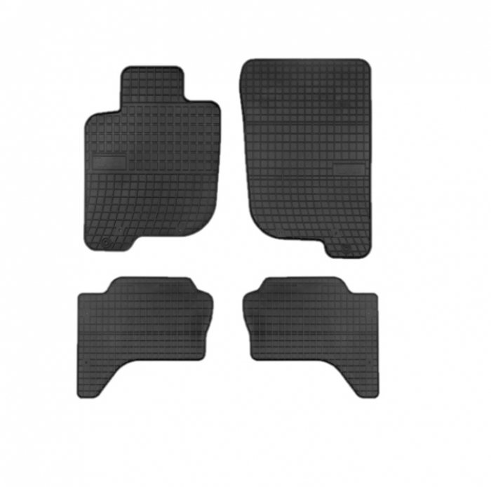 Set covorase auto din cauciuc  Mercedes Clasa S W222 Sedan 2013-  prezent; Mercedes Clasa S W222 Sedan Long 2013-  prezent, presuri FROGUM, Negru [1]