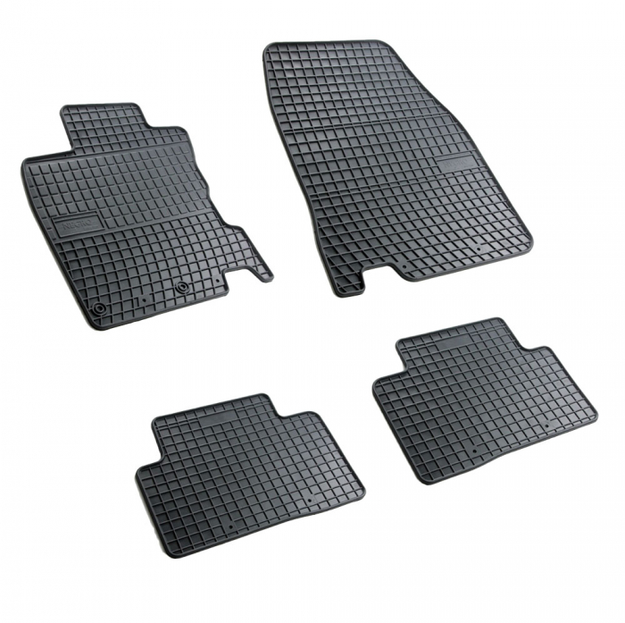 Set covorase auto din cauciuc Nissan Qashqai 2 2013-2021, presuri FROGUM, negre, 4 buc. [2]