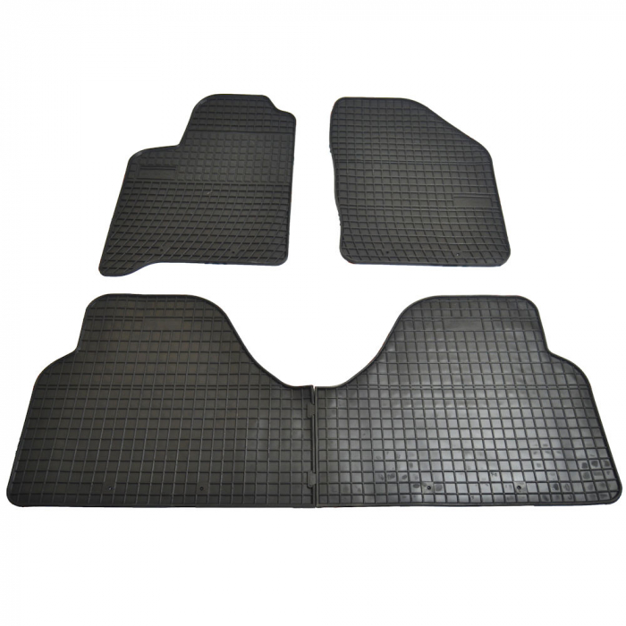 Set covorase auto din cauciuc Renault Scenic 1 1996-2003, presuri FROGUM, culoare Negru, 4 buc. [1]