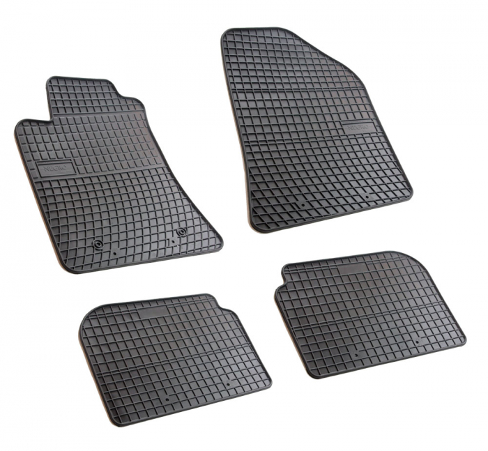 Set covorase auto din cauciuc Toyota Avensis 2 2003-2009, presuri FROGUM, negre, 4 buc. [1]