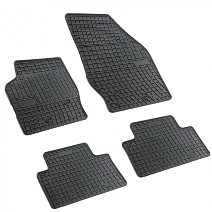 Set covorase auto din cauciuc Volvo XC90 2002-2015, presuri FROGUM, negre, 4 buc. [1]