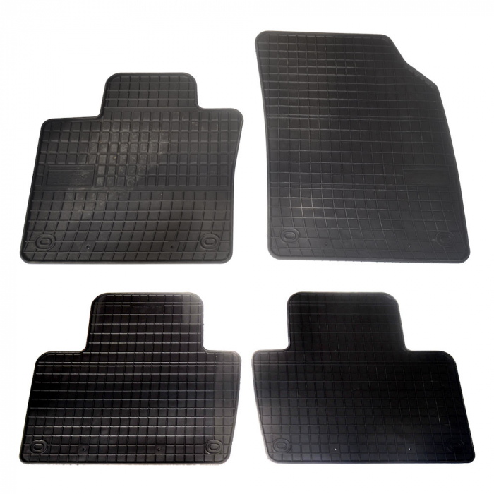 Set covorase auto din cauciuc Volvo XC90 2015-, presuri FROGUM, negre, 4 buc [1]