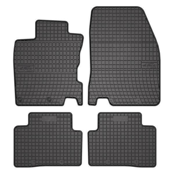 Set covorase cauciuc, 4 Buc , Fata Spate, Pentru: Nissan Qashqai Ii 2013-, Crossover, Version: Awd 4Wd   Fwd [1]