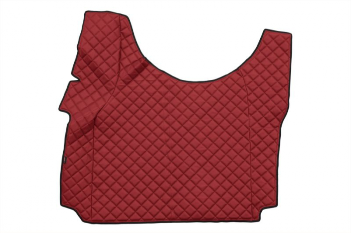 Set covorase compatibile cu Renault T cu podea inalta (01.2014-2021), piele sintetica - Rosu [3]