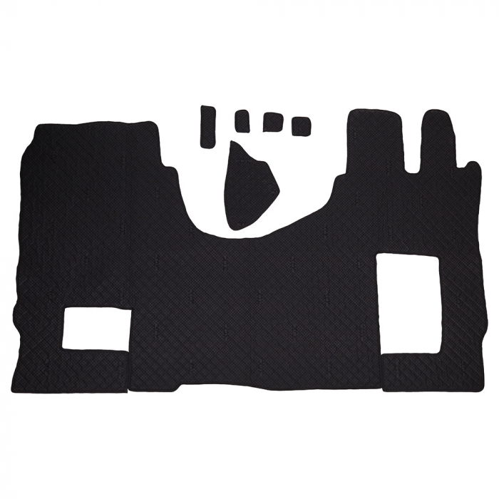 Set covorase Piele Ecologica Truck Umbrella Pentru Mercedes Actros Mp4 1845, Euro 6, Albastru [2]