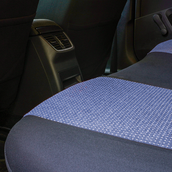 Set Huse Scaun Racing Albastru [6]