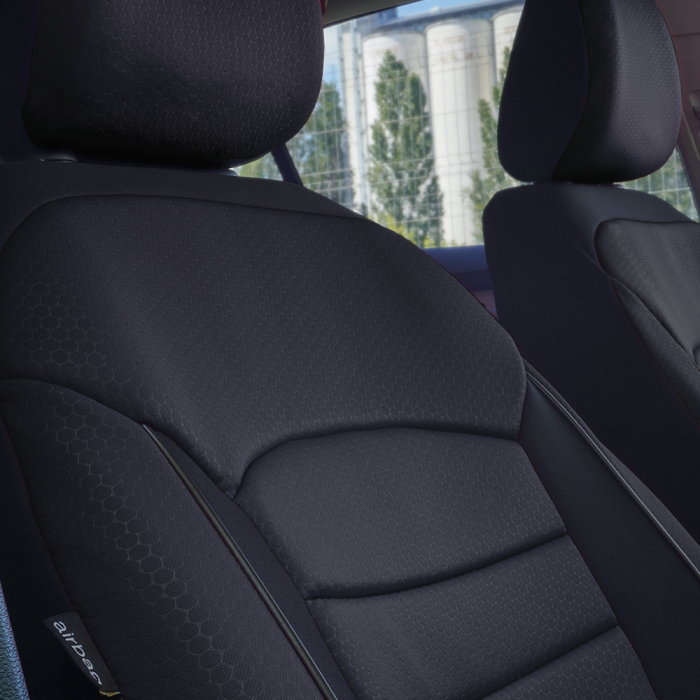 Set huse scaun Urban negru [11]