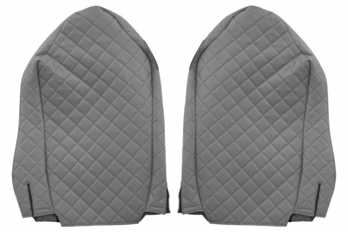 Set huse scaune compatibil cu Mercedes Actros MP 3 (01.2007-12.2010), Gri [2]