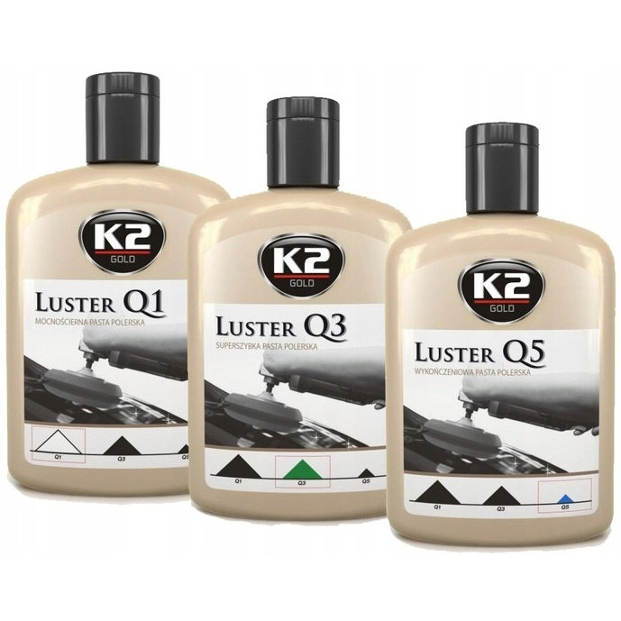 Set K2 Pasta Polish Luster Q1 + Q3 + Q5 200G L1200 + L3200N + L5200 [1]