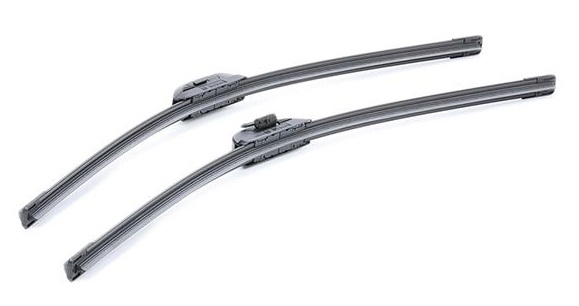 Set lamele stergatoare BOSCH AeroTwin Retro AR609S 3 397 009 776, lungime 600 mm, fara carcasa, cu duza de spalare integrata [1]