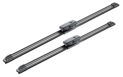 Set lamele stergator parbriz BOSCH AeroTwin AM460S 3 397 007 460, lungime 530 mm, 450 mm, fara carcasa, cu spoiler [1]