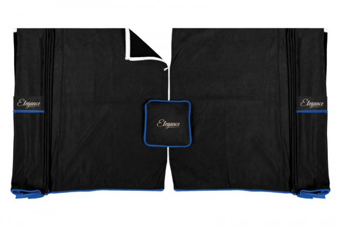 Set Perdele compatibile cu Iveco, Scania, Volvo, Mercedes, Renault, Daf , Man, Ford - ALBASTRU [2]