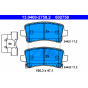 Set Placute Frana Spate Ate Opel Insignia A 2008-2017 13.0460-2758.2 [4]