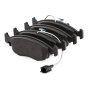 Set Placute Frana Fata Bosch Fiat 500 2007→ 0 986 494 463 [3]