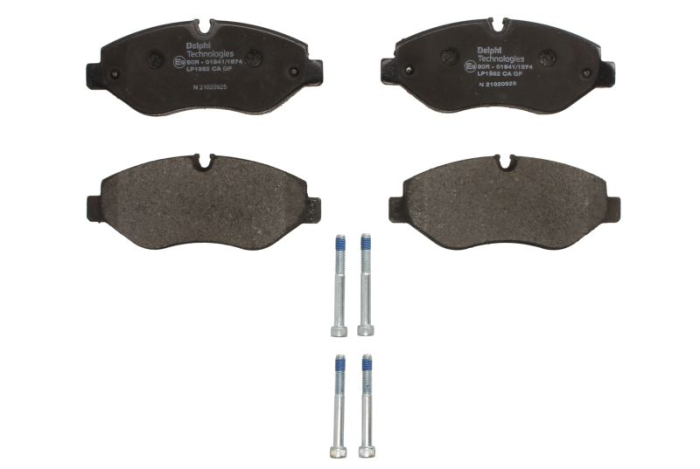 Set placute frana fata Delphi  LP1982 Mercedes EQV, Vito, Viano, Sprinter, V-Class, VW Crafter [1]