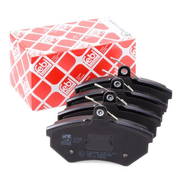 Set Placute Frana Fata Febi Volkswagen Vento 1991-1999 16308 [1]