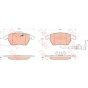 Set Placute Frana Fata Trw Volkswagen Passat B6 2005-2010 GDB1550 [2]